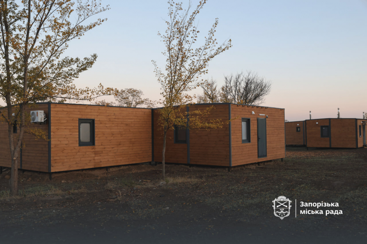 Модульні будинки для переселенців у Запоріжжі - хто має право та як отримати тимчасове житло