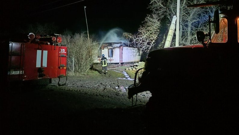 На Запоріжжі сталася пожежа у будинку — ДСНС