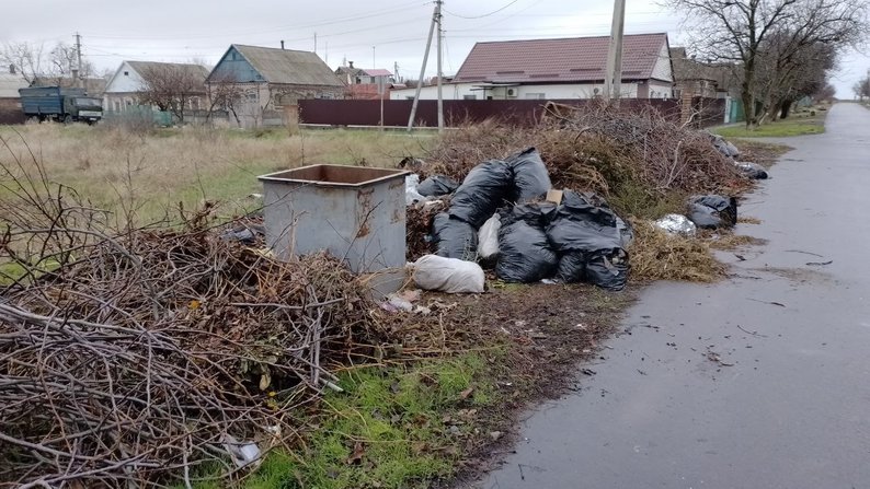 У тимчасово окупованому Бердянську погіршується ситуація з вивозом сміття — МВА