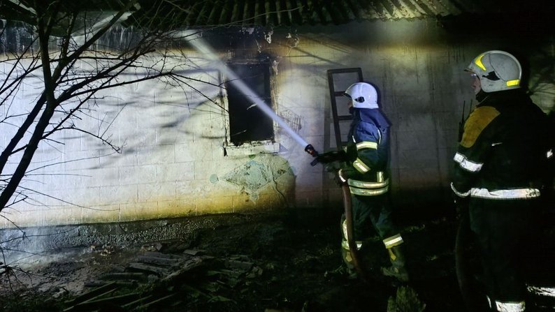 На Запоріжжі сталася пожежа у будинку — ДСНС