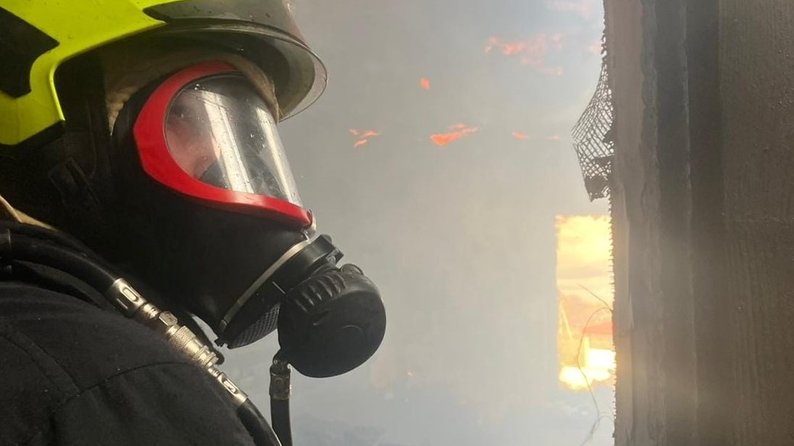 У Запоріжжі під час пожежі у квартирі загинув чоловік
