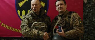 Військовослужбовець із Запоріжжя Віктор Серік отримав нагрудний знак "Золотий хрест"