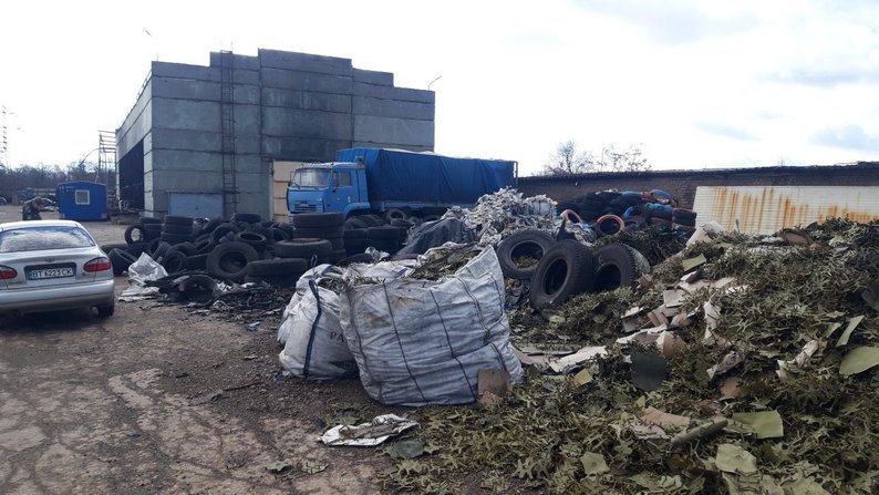 Екоінспекція виявила сміттєзвалище в одному з районів Запоріжжя