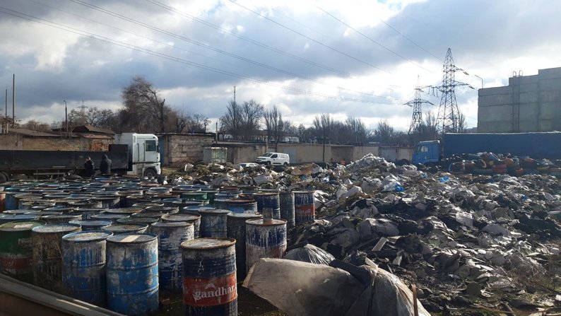 Екоінспекція виявила сміттєзвалище в одному з районів Запоріжжя
