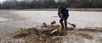 На Запоріжжі піротехніки знищили п'ять вибухонебезпечних предметів, зокрема залишки від РСЗВ " Ураган" — ДСНС