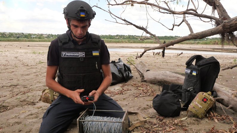 На Запоріжжі піротехніки знешкодили три вибухобезпечні предмети, зокрема бойову частину від "Shahed" — ДСНС