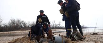 На Запоріжжі піротехніки знешкодили залишки снаряда від РСЗВ "Торнадо-С"