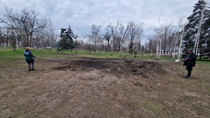 У Запоріжжі зафіксували потенційне забруднення ґрунтів після російського обстрілу 22 березня — ДЕІ