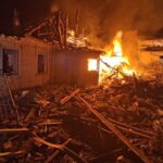 У Запоріжжі ліквідували пожежі у житлових будинках внаслідок атаки російських безпілотників — ДСНС