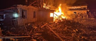 У Запоріжжі ліквідували пожежі у житлових будинках внаслідок атаки російських безпілотників — ДСНС