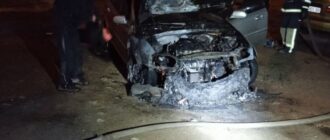 У Запоріжжі загорілася автівка — ДСНС