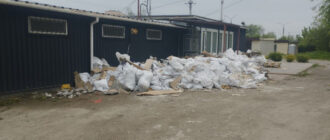 Власник закладу у спальному районі Запоріжжя влаштував справжнє сміттєзвалище (фото)