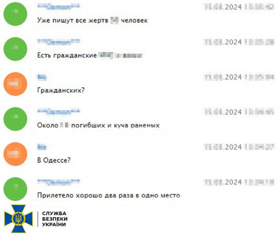 Житель Енергодара «зливав» окупантам інформацію про наслідки прильотів у Одесі