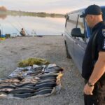 На майже 133 000 грн наловив сіткою риби під час нерестової заборони: на Запоріжжі поліцейські виявили порушника