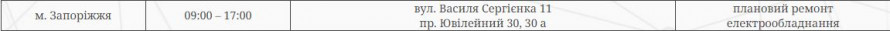 У Запоріжжі 22 червня вимикатимуть світло – будуть планові та віялові відключення