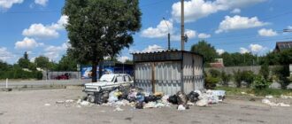 У Запоріжжі виявили чергове стихійне сміттєзвалище – фото