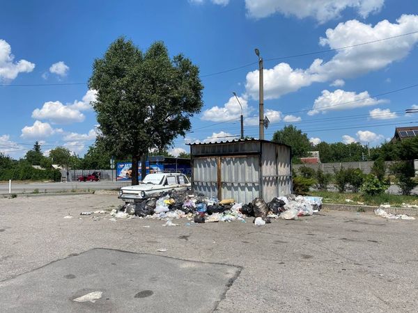 У Запоріжжі виявили чергове стихійне сміттєзвалище – фото