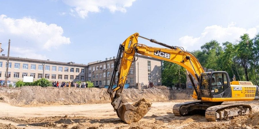 Будівництво підземної школи у Запоріжжі (Фото:Запорізька ОДА)