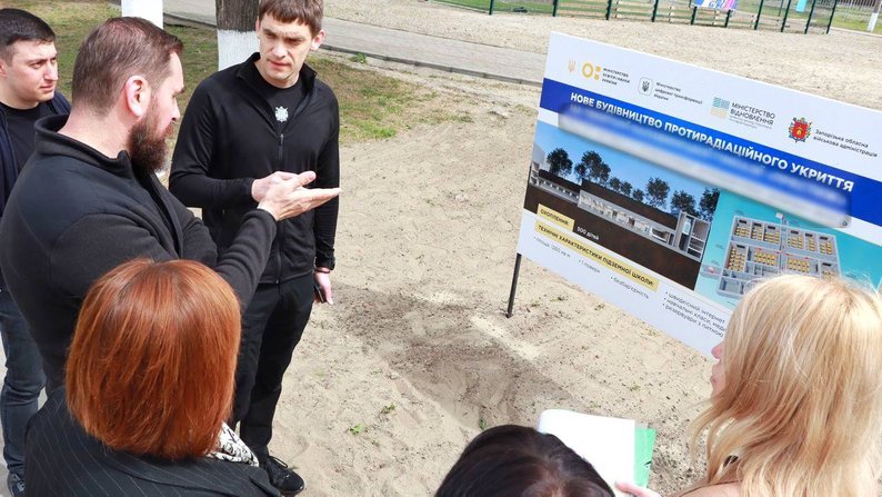 "До кінця року приблизно 10 шкіл буде побудовано": у Запоріжжі триває будівництво підземної школи