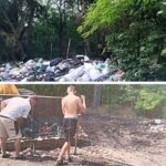 Поблизу села Вільнокур'янівське на Запоріжжі ліквідували несанкціоноване сміттєзвалище