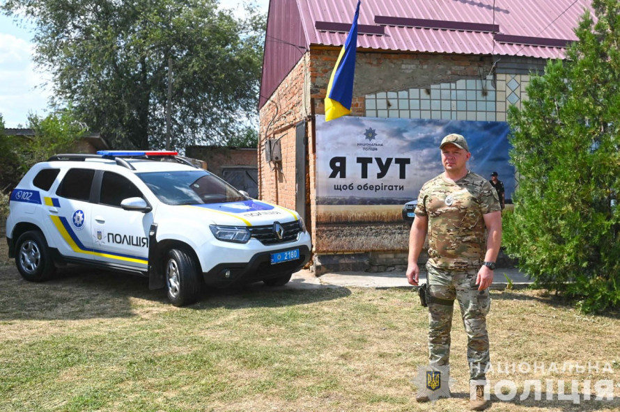 Буде обслуговувати майже 4500 мешканців - у Запорізькій області відкрили нову поліцейську станцію (фото)