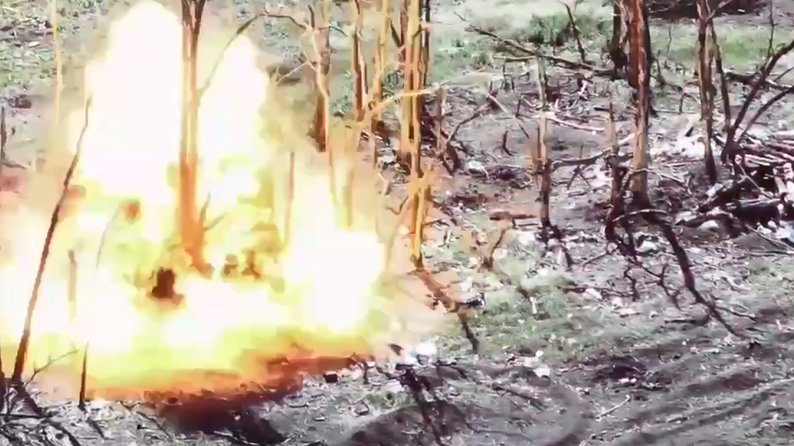 На Запорізькому напрямку бійці 14-го полку БпАК знищили російський зенітно-ракетний комплекс "Бук"