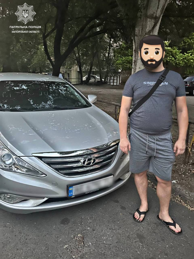 Припаркувався і забув, де саме - мешканець Запоріжжя заявив у поліцію про "викрадення автівки"
