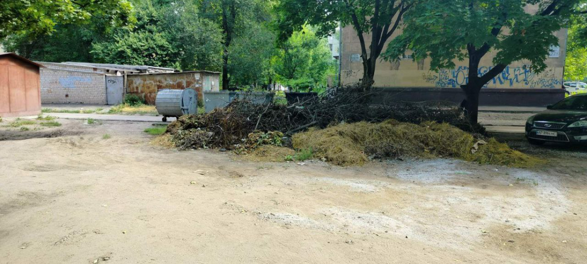 Сміття поруч із будинками - у центральному районі Запоріжжя виявили велике звалище (фото)