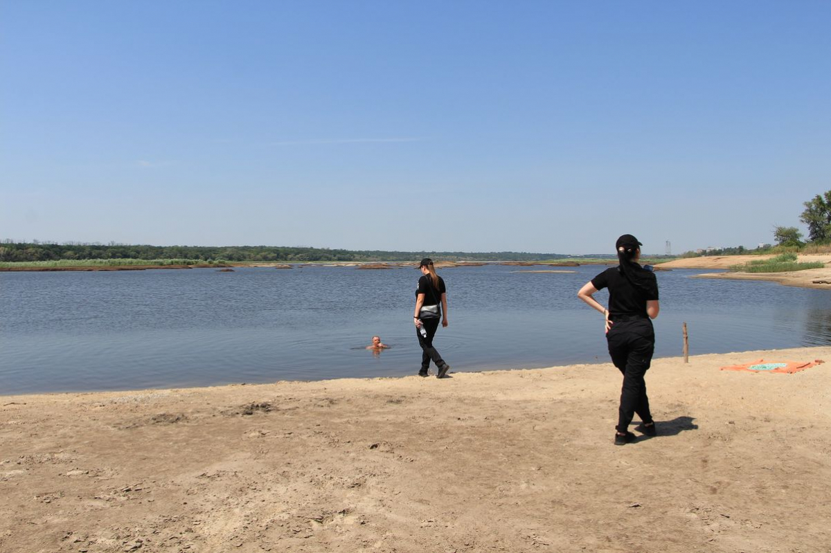 У Запоріжжі обстежили небезпечний пляж, на якому загинули люди