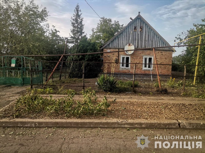 Ворог вчергове обстріляв Запорізьку область - поранений літній чоловік