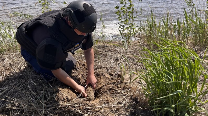 На Запоріжжі сапери ДСНС знешкодили три вибухонебезпечні предмети