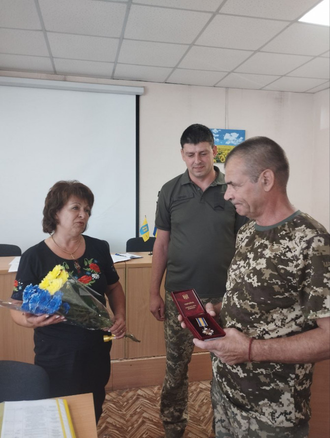 Мешканця Запорізької області нагородили орденом «За мужність» III ступеня