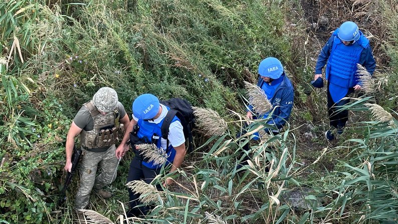 Гендиректор МАГАТЕ Гроссі відвідав територію тимчасово окупованої Запорізької АЕС