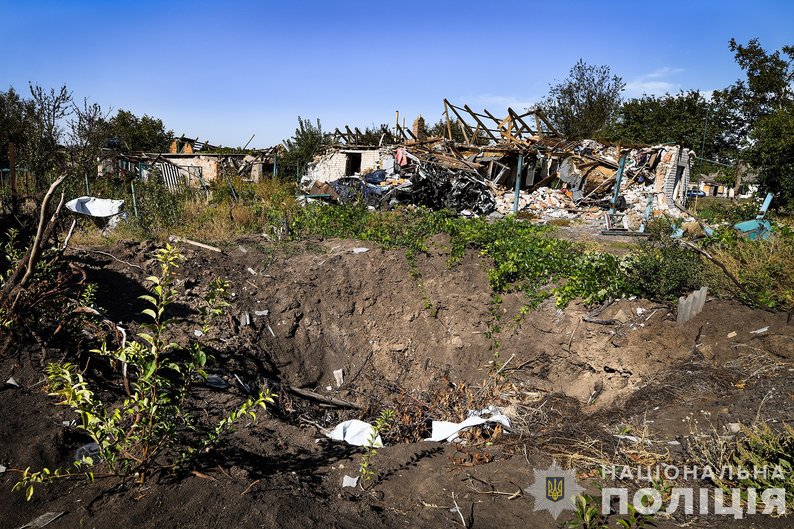 З прифронтової Воздвижівки Запорізької області поліцейські евакуювали багатодітну родину