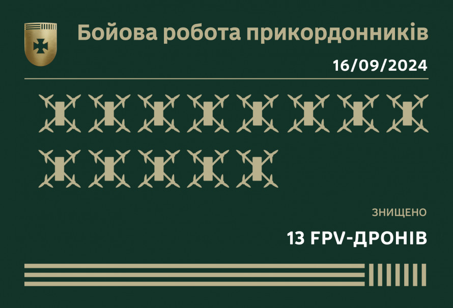 На Запорізькому напрямку прикордонники знищили купу дронів росіян – скільки збили