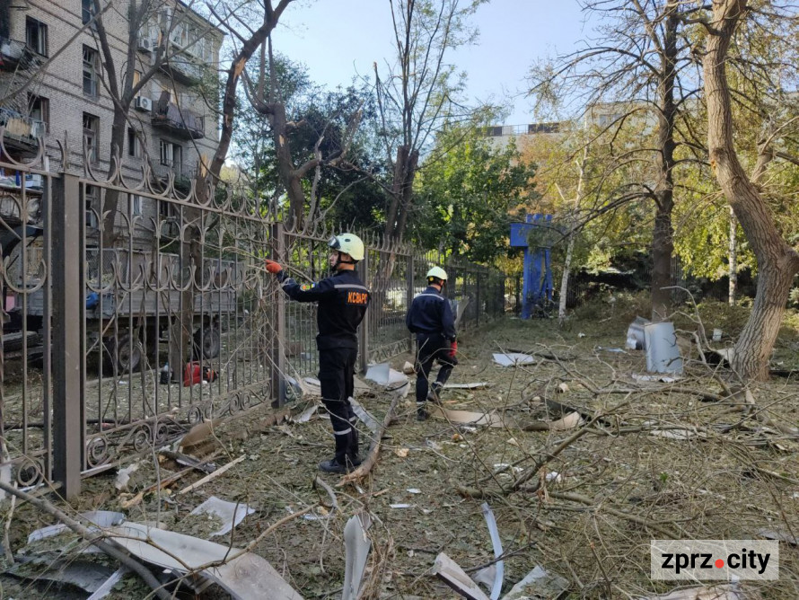 Жодної воронки на місцях влучання – у Запоріжжі проведуть експертизу, щоб з'ясувати причину