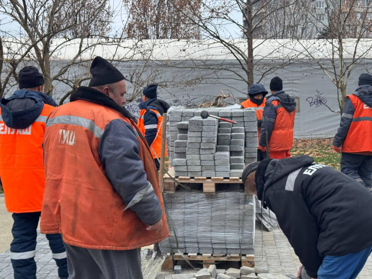 Як просувається ремонт в одному із Запорізьких парків - фото