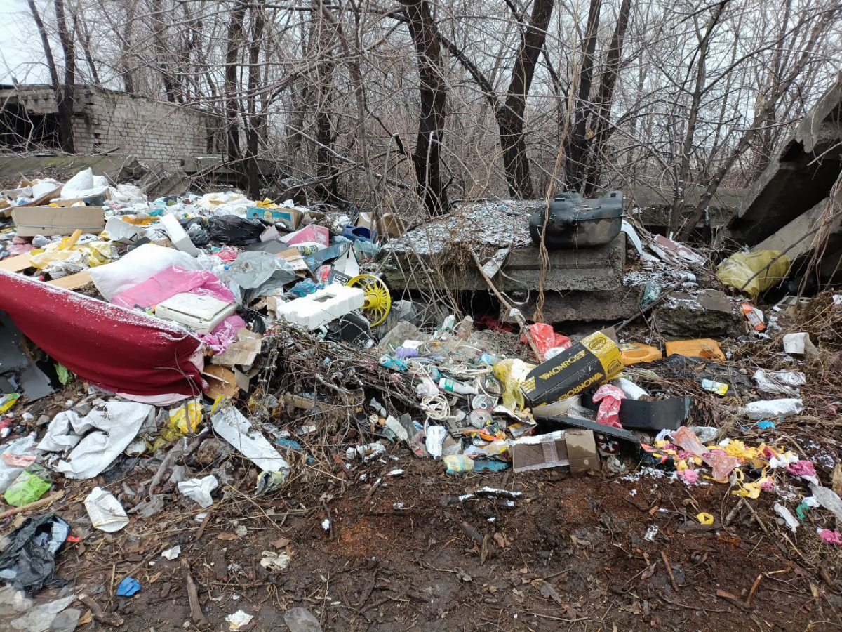 Тонни сміття - екоінспектори виявили масштабне звалище у Запоріжжі (фото)