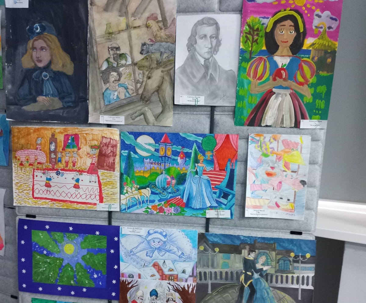Казкова виставка - малюнки запорізьких дітей покажуть у Німеччині (фото)