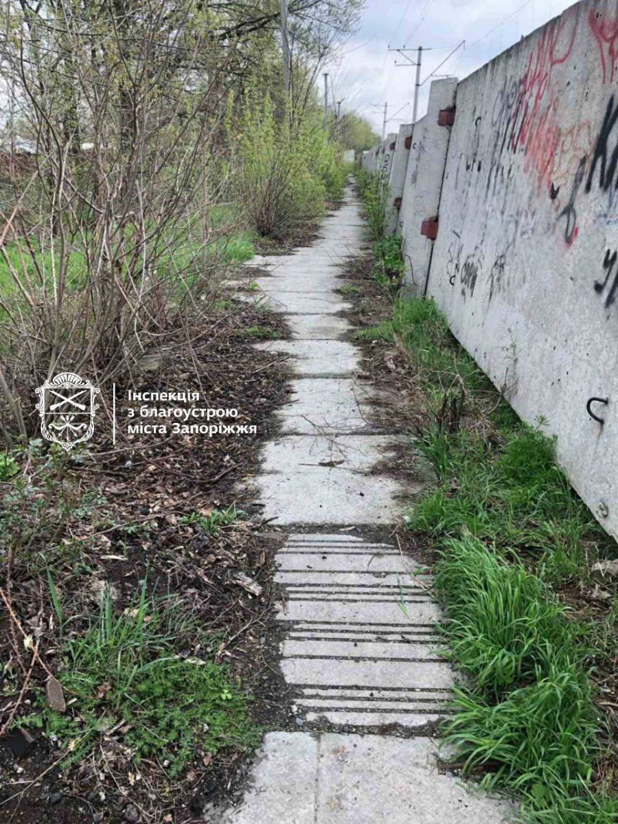 Інспектори змусили попрацювати - в одному з районів Запоріжжя залізничники прибрали стихійне сміттєзвалище (фото)