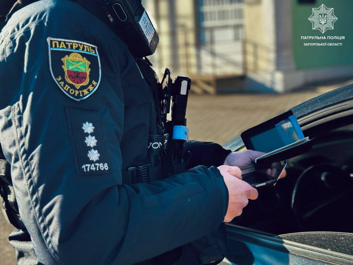Випив після ДТП - у Запоріжжі патрульні склали протоколи на водія