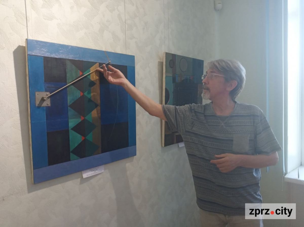 Напередодні свого ювілею запорізький художник розповів глядачам незвичайні речі 