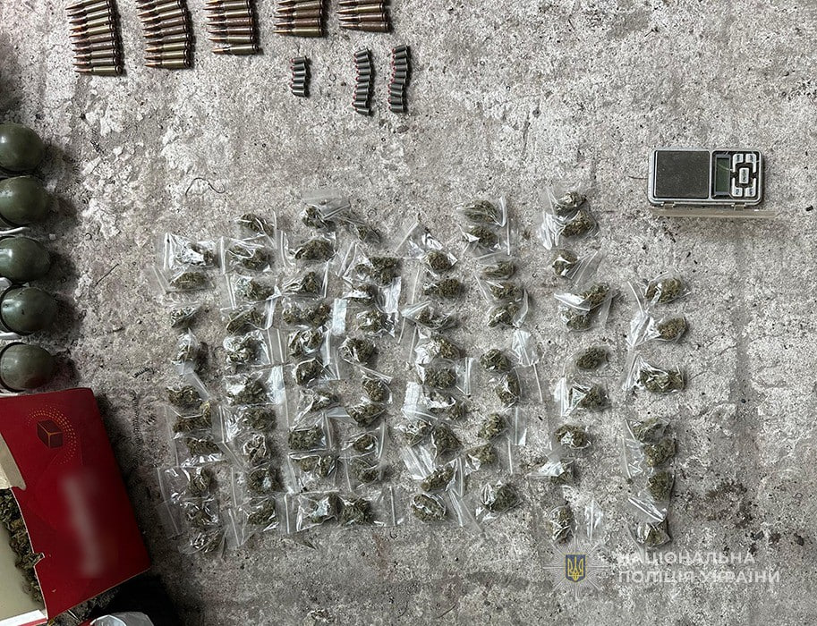 Поліцейські хотіли перевірити авто, а виявили гранати, набої та плантацію коноплі в Запорізькому районі - подробиці