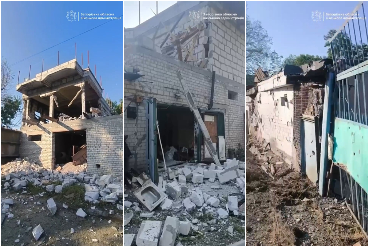 Росіяни вдарили по підприємствах — у Запоріжжі пошкоджено десятки будинків і гаражів (фото, відео)