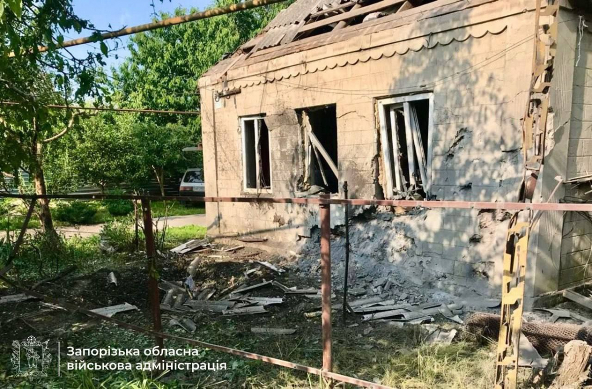 Удар по Гуляйпільській громаді – мешканець Запорізької області потрапив до лікарні після обстрілу росіян 