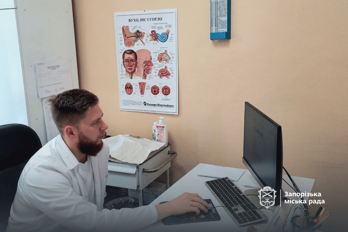"Багато людей звертаються після обстрілів" - як у  Запоріжжі працює оновлене амбулаторне відділення однієї з лікарень (фото)