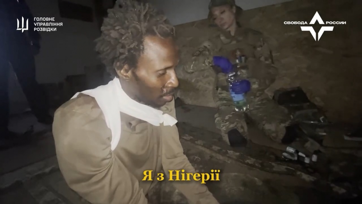 Пішов воювати замість навчання – на Запорізькому напрямку взяли в полон африканця (відео)