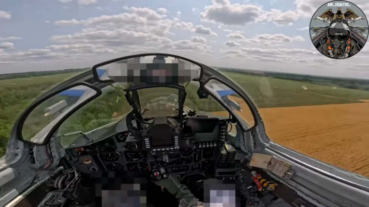 Удар з неба — винищувач ЗСУ знищив ворожий пункт дронів на Запоріжжі (відео)