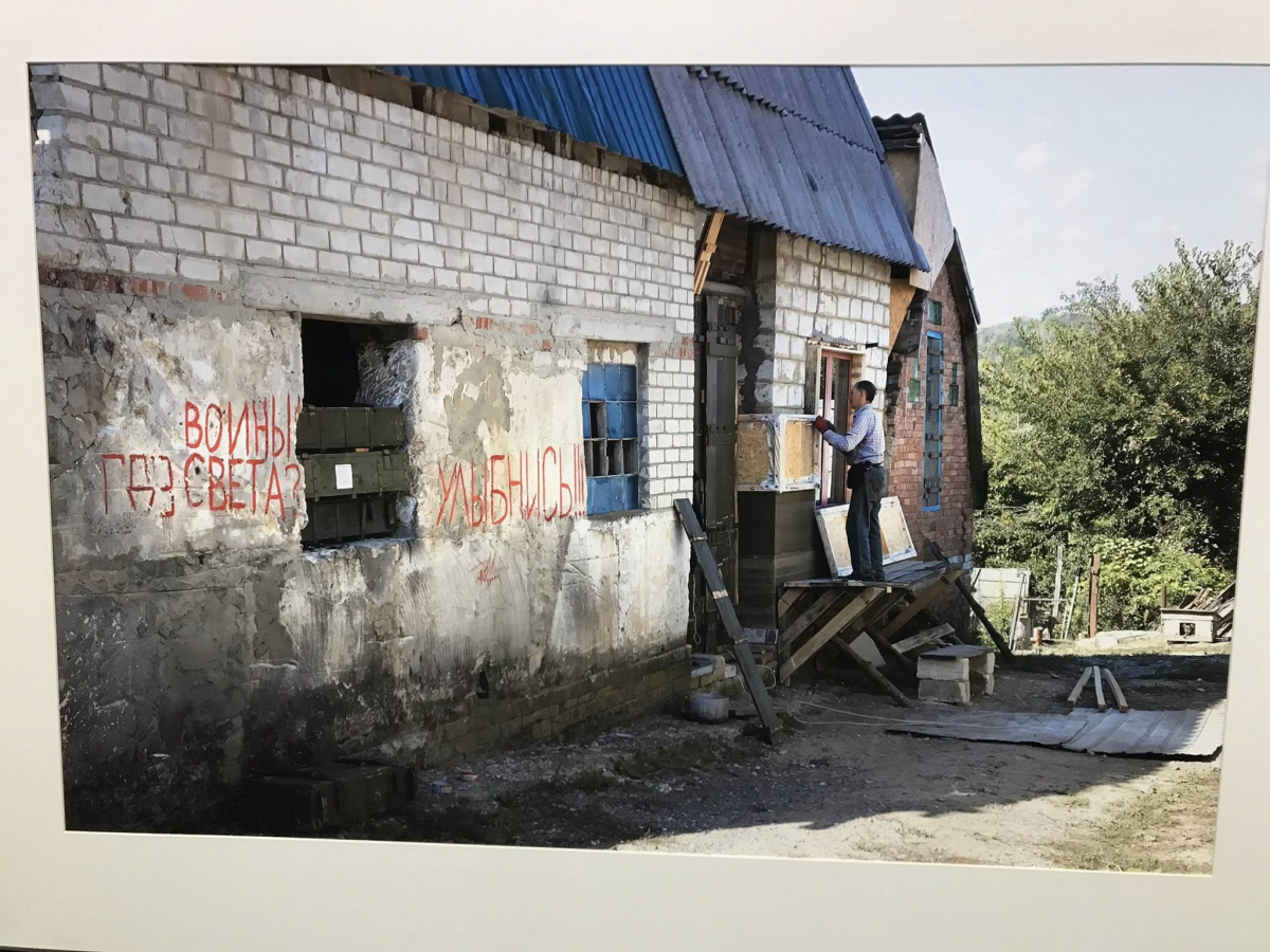 Виставка у вагонах - у Запоріжжя заїжджав мистецький поїзд (фото)