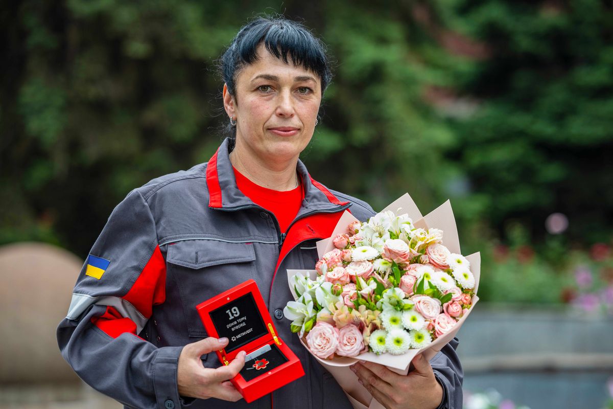 Володарка «Золотої зірки Метінвесту» Ольга Пляс про свою нагороду: «Це наснага до нових звершень»